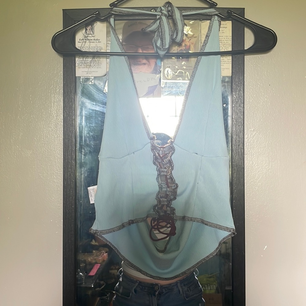halter top.